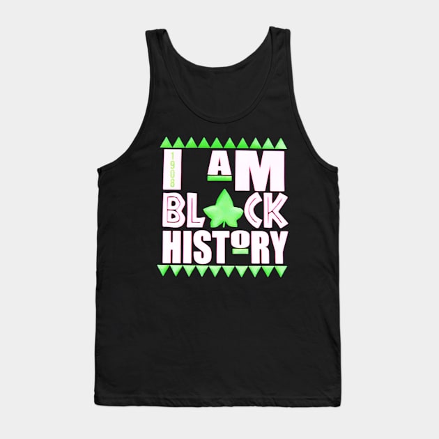 I Am Black History Tank Top by sarazetouniartwork